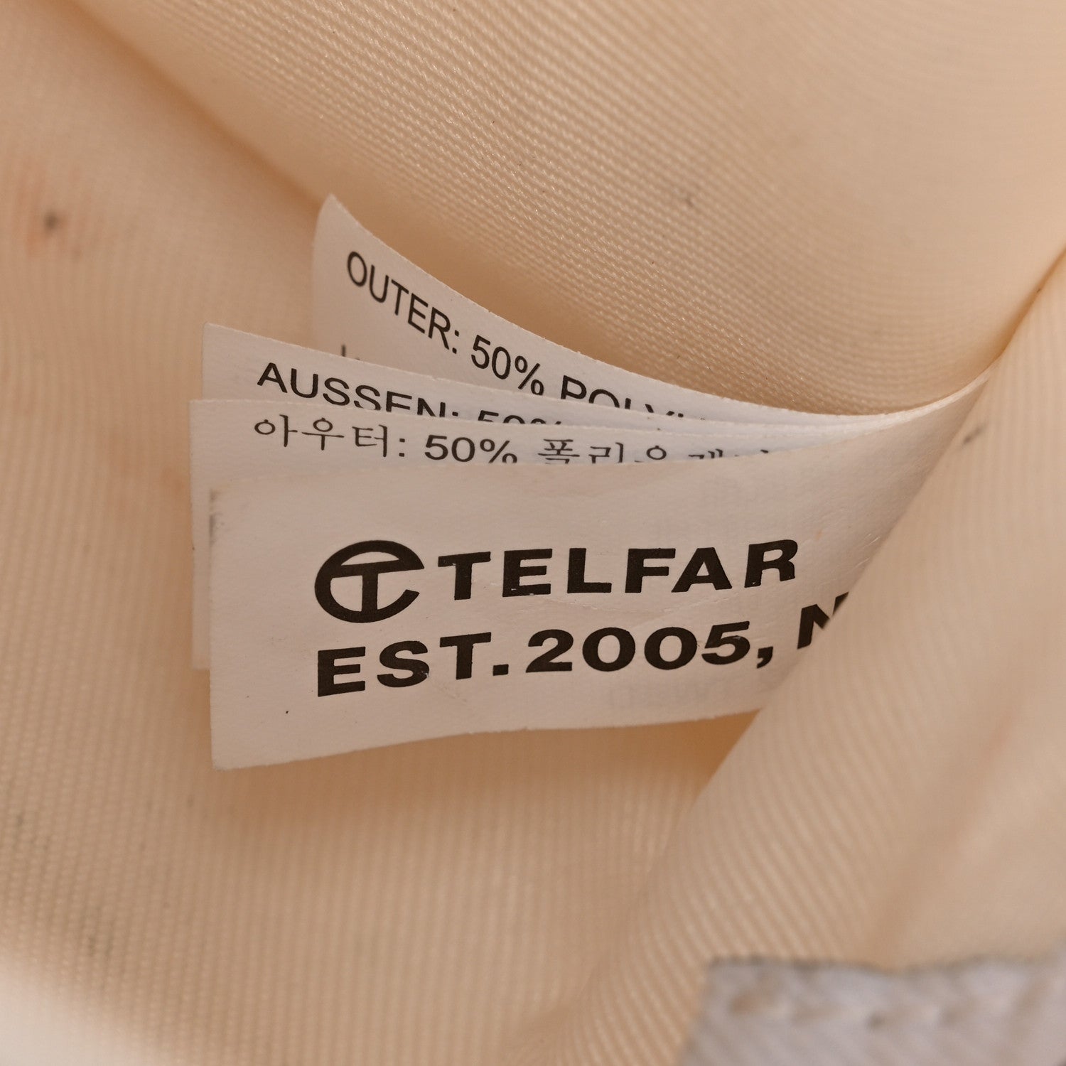 Telfar Vegan Leather Small Shopping Bag White 8 of 11