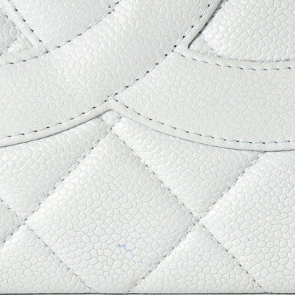 Chanel Caviar Quilted Medallion Tote Light Blue 11 of 14