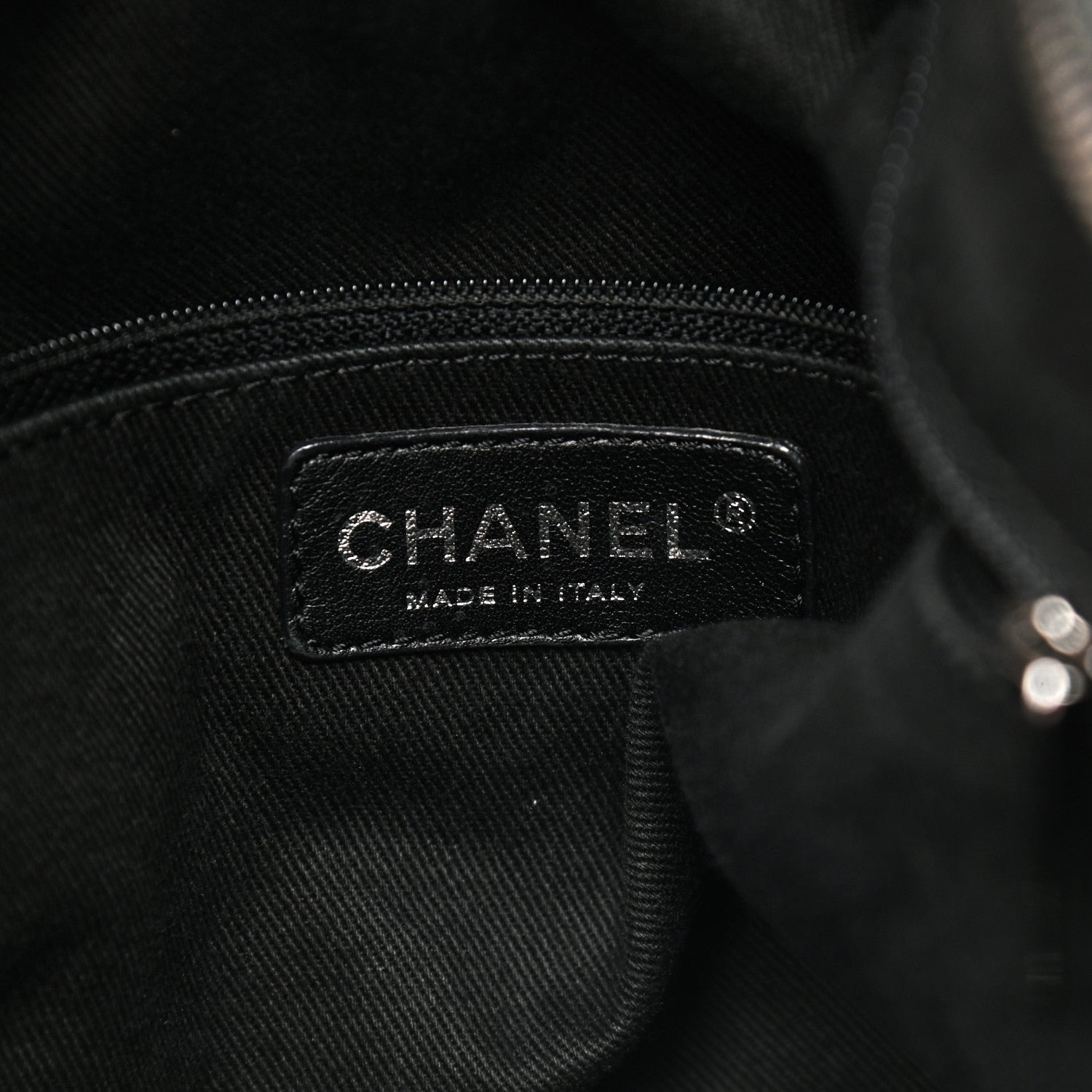 Chanel Lambskin Quilted Mademoiselle Hobo Black 6 of 14
