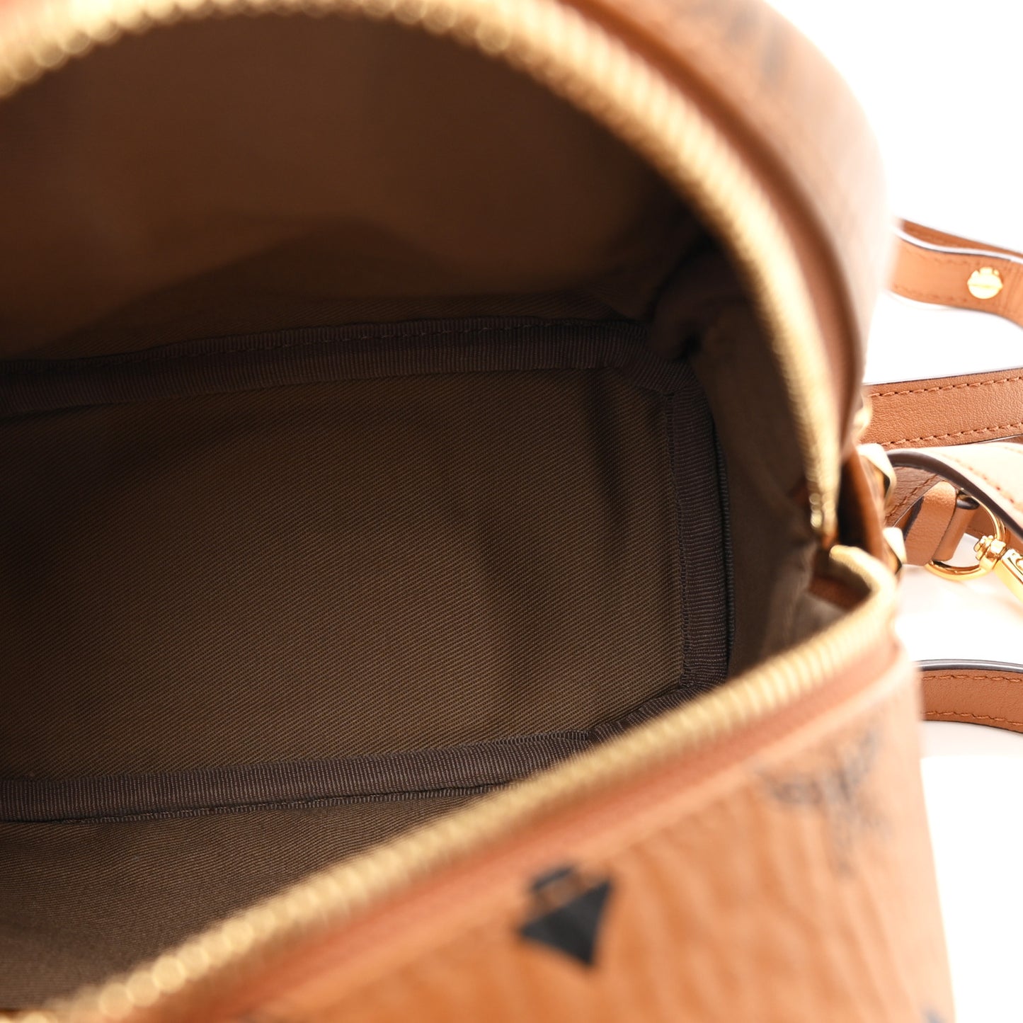 Visetos Side Stud X-Mini Stark Backpack Cognac