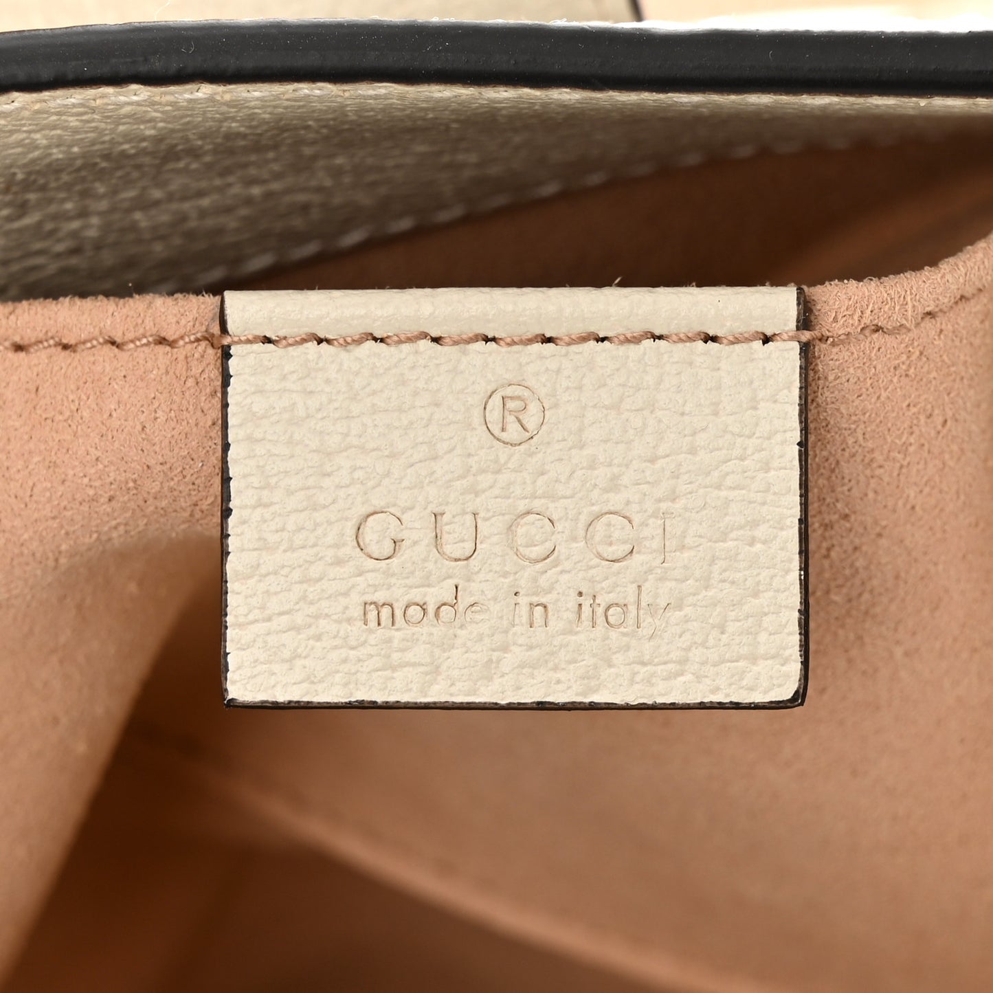 GG Supreme Monogram Flora Textured Calfskin Small Padlock Tote Beige Ebony Multicolor Mystic White