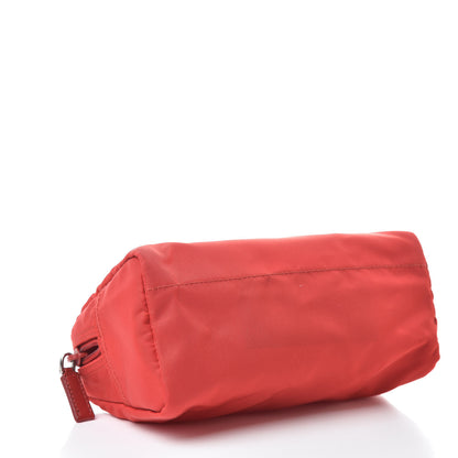 Prada Nylon Vela Cosmetic Pouch Rosso 4 of 7