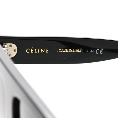 Celine Acetate Aviator Sunglasses CL 40001F Black Havana 6 of 6