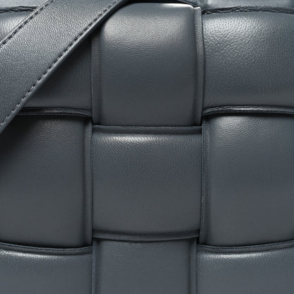Bottega Veneta Nappa Maxi Intreccio Padded Cassette Crossbody Bag Thunder 7 of 9