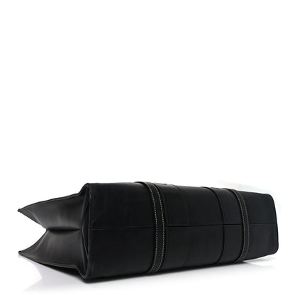 Chloe Calfskin Large Woody Tote Black 4 of 12