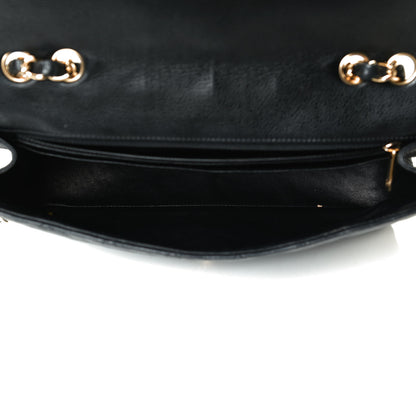 Chanel Caviar Quilted Jumbo Single Flap Black 5 of 12