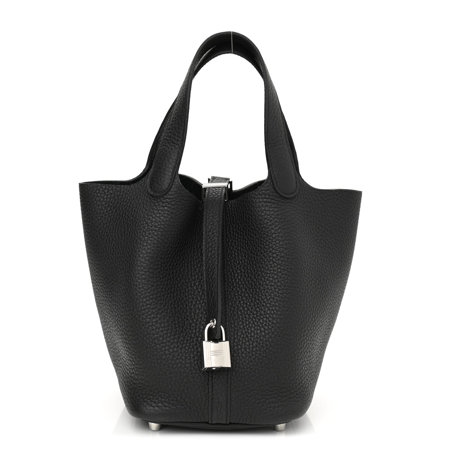 Hermes Taurillon Clemence Picotin Lock 18 PM Black 1 of 11