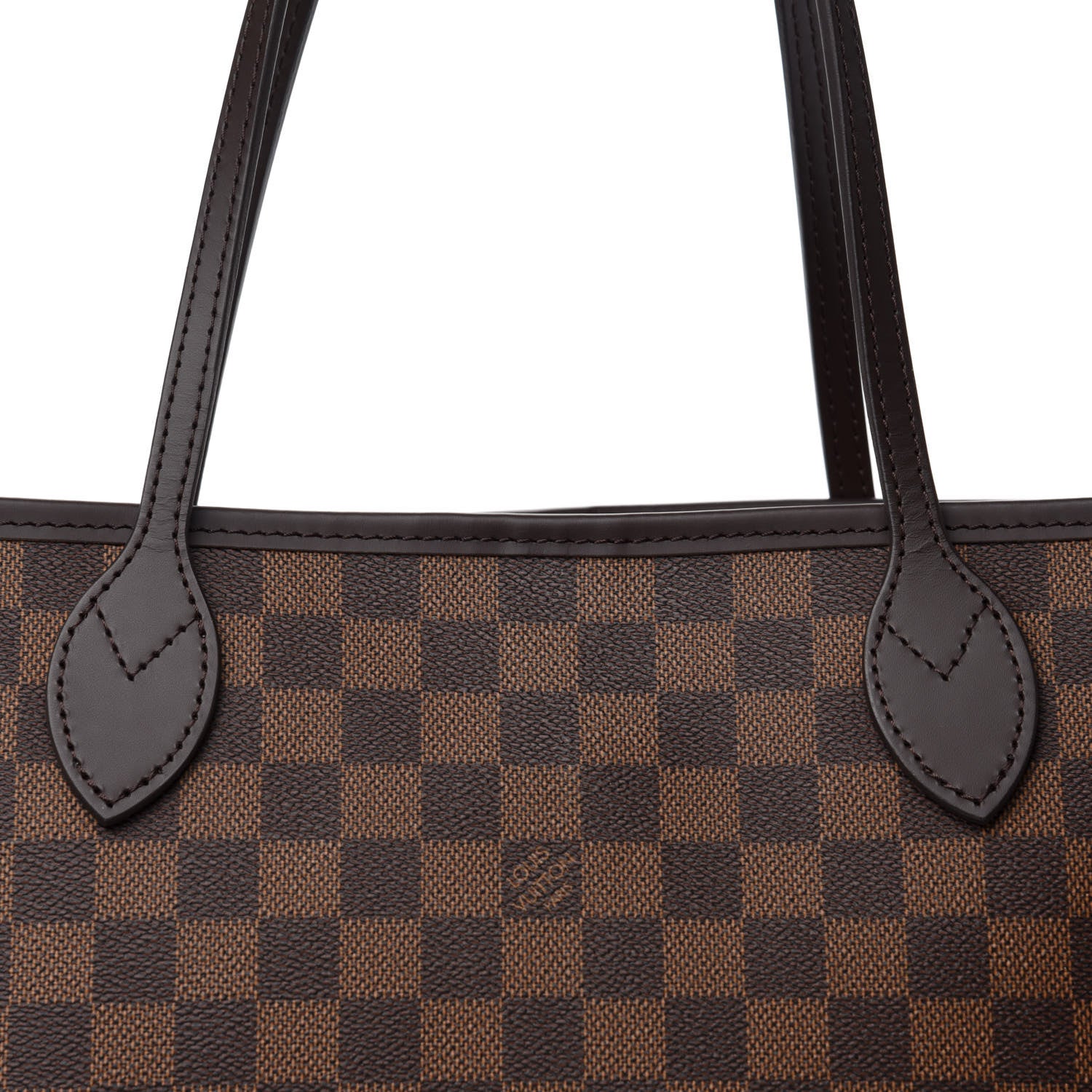 Louis Vuitton Damier Ebene Neo Neverfull MM Rose Ballerine 11 of 11