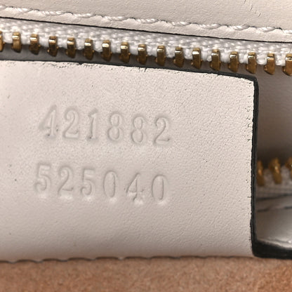 Gucci Calfskin Small Sylvie Shoulder Bag Off White 8 of 10