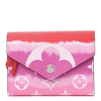 Louis Vuitton Monogram Escale Victorine Wallet Red 1 of 6