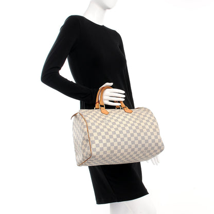 Louis Vuitton Damier Azur Speedy 35 2 of 9