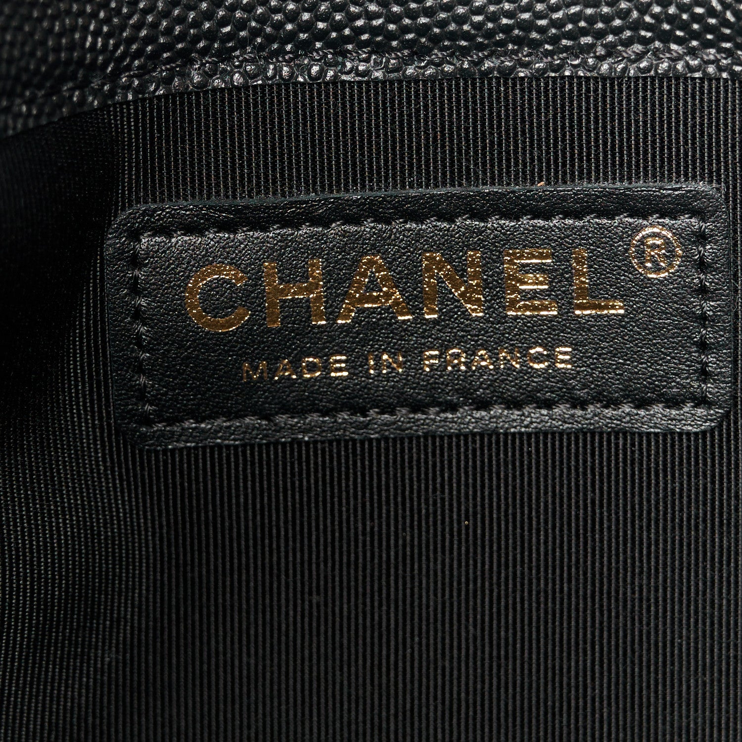 Chanel Caviar Quilted Pocket Large Tote Black 6 of 11