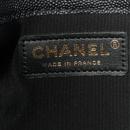 Chanel Caviar Quilted Pocket Large Tote Black 6 of 11