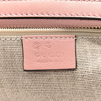 Gucci Soft Microguccissima Large Dome Satchel Soft Pink 7 of 12