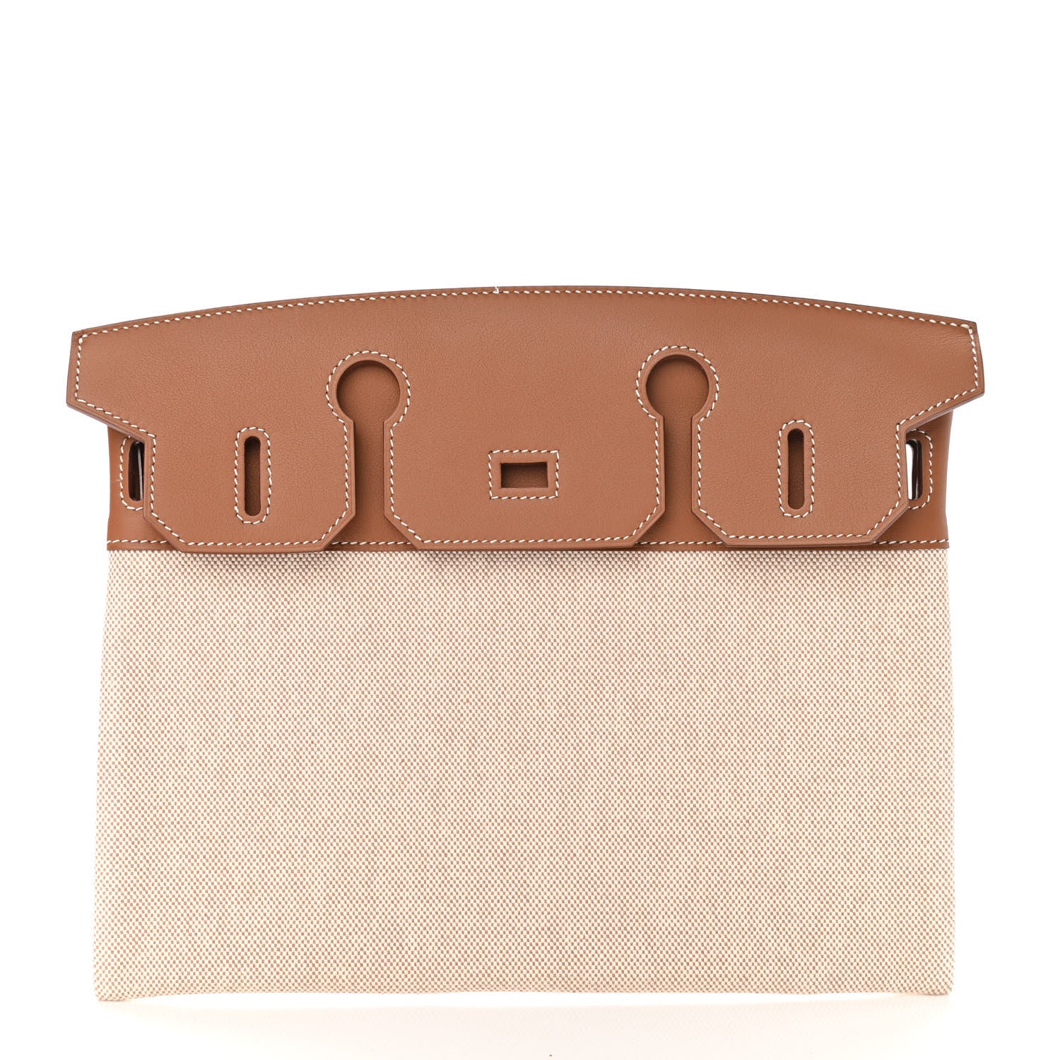 Hermes Togo Swift Canvas 3 in 1 Birkin 30 Gold 5 of 14