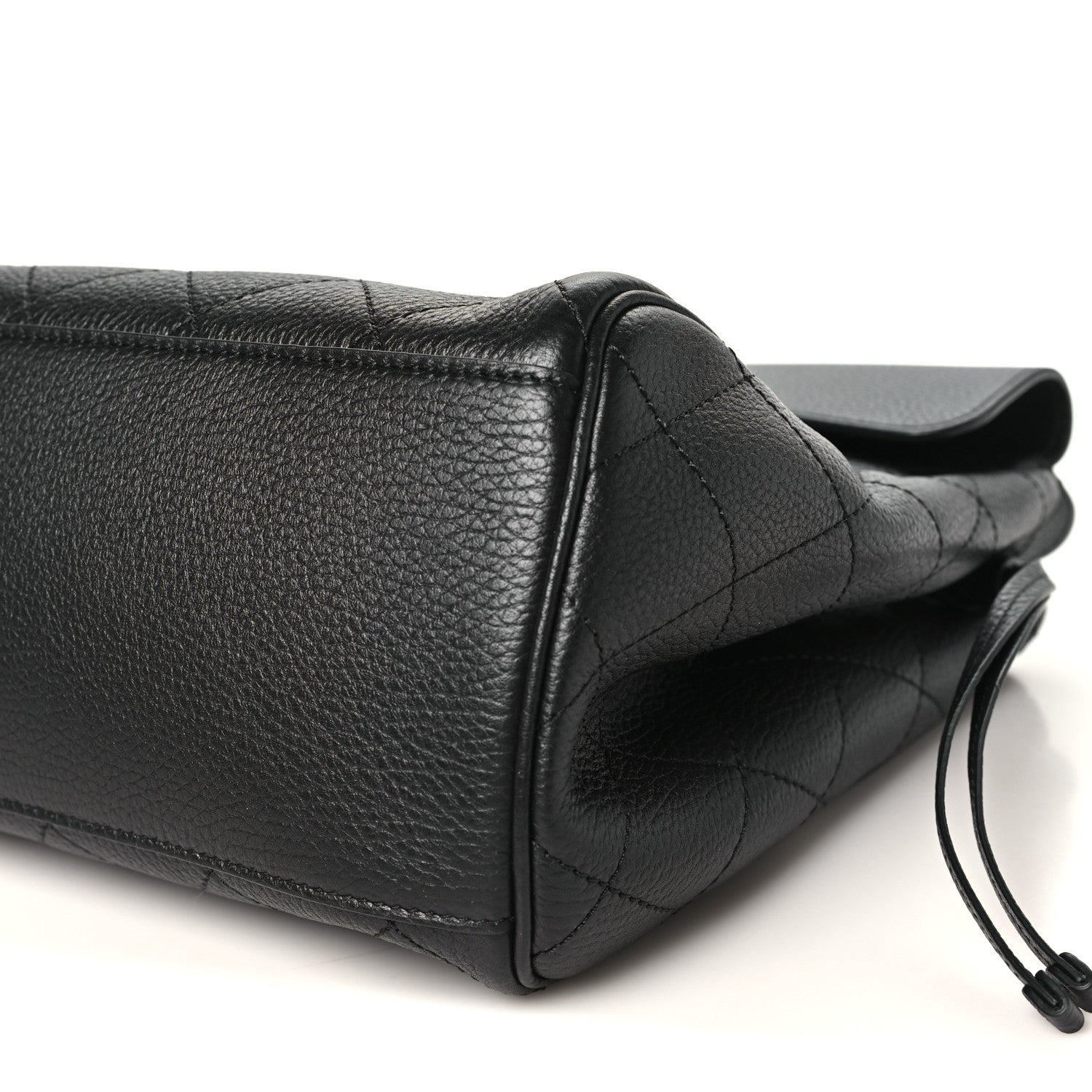 Chanel Grained Calfskin Stitched Urban Essentials Large Shopping Bag Black 11 of 12