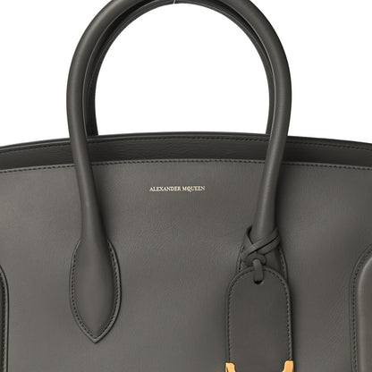 Alexander McQueen Sweet Calfskin Heroine 35 Grey 8 of 14