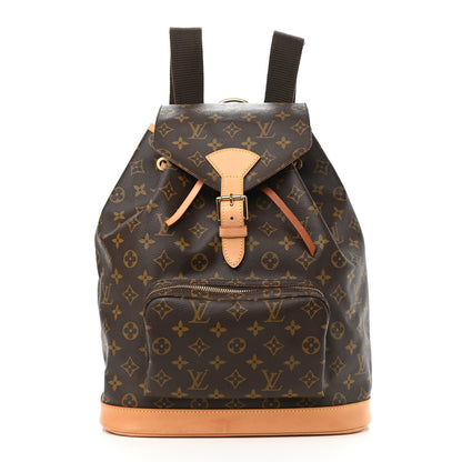 Louis Vuitton Monogram Montsouris GM Backpack 1 of 12