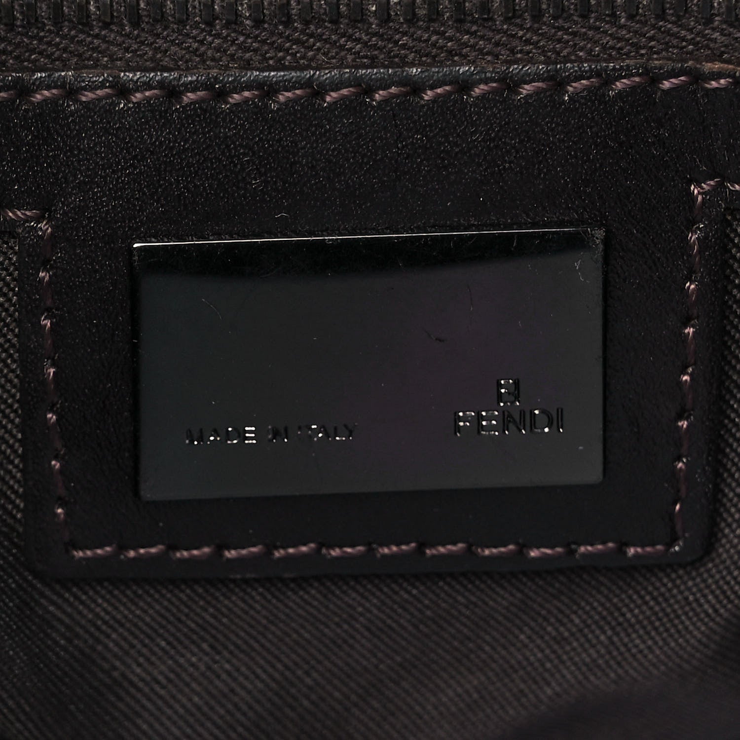 Fendi Zucchino Tote Tobacco Beige 5 of 9
