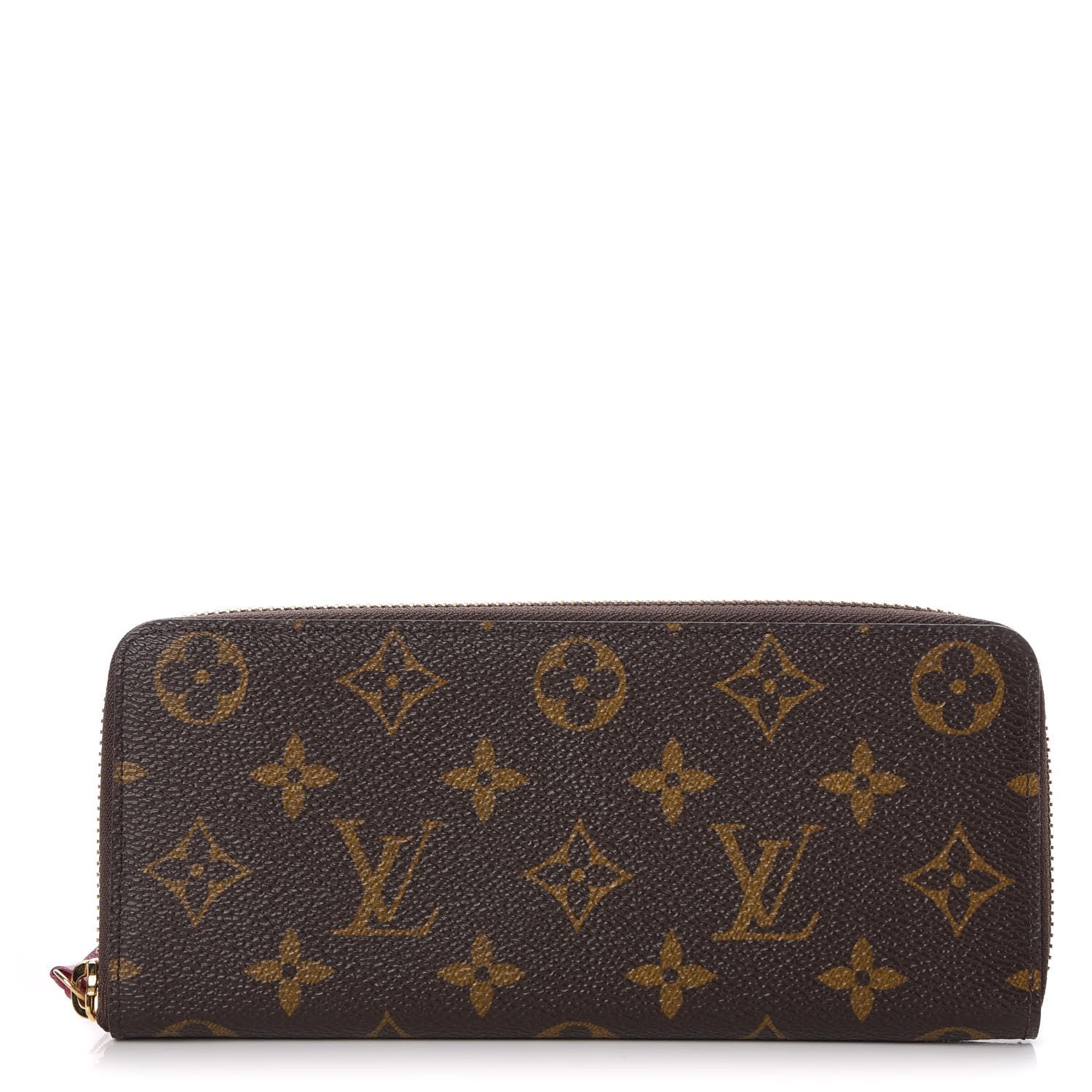 Louis Vuitton Monogram Clemence Wallet Fuchsia 1 of 8