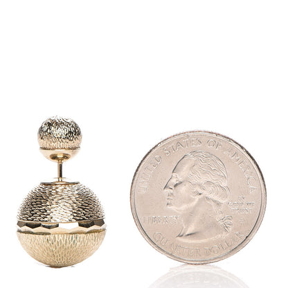 Christian Dior Mise En Dior Tribal Earrings Gold 2 of 4