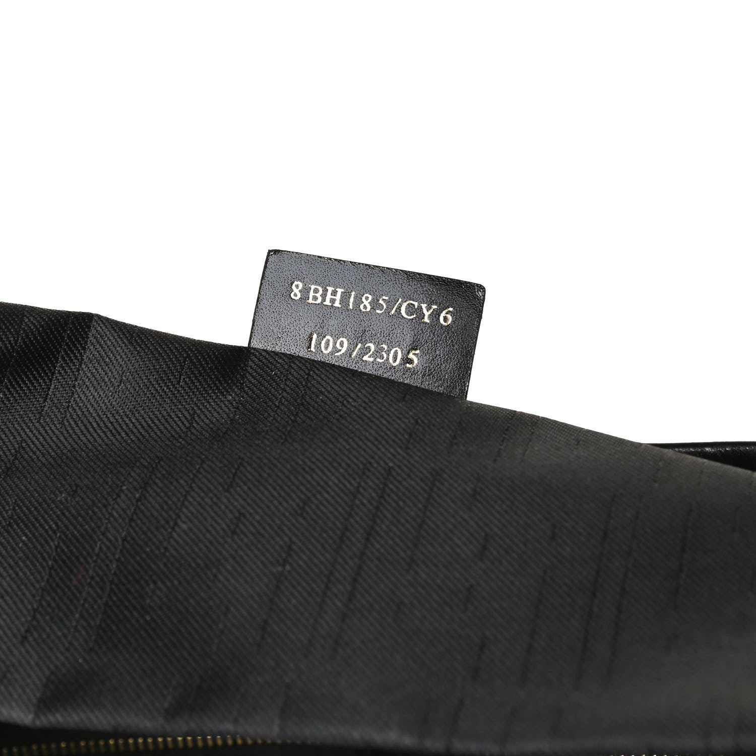 Fendi Nylon Zucca Medium Roll Tote Tobacco 9 of 22