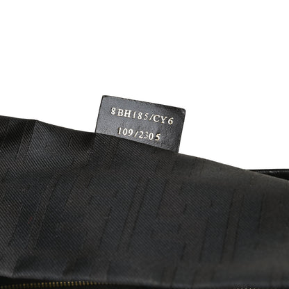 Fendi Nylon Zucca Medium Roll Tote Tobacco 9 of 22