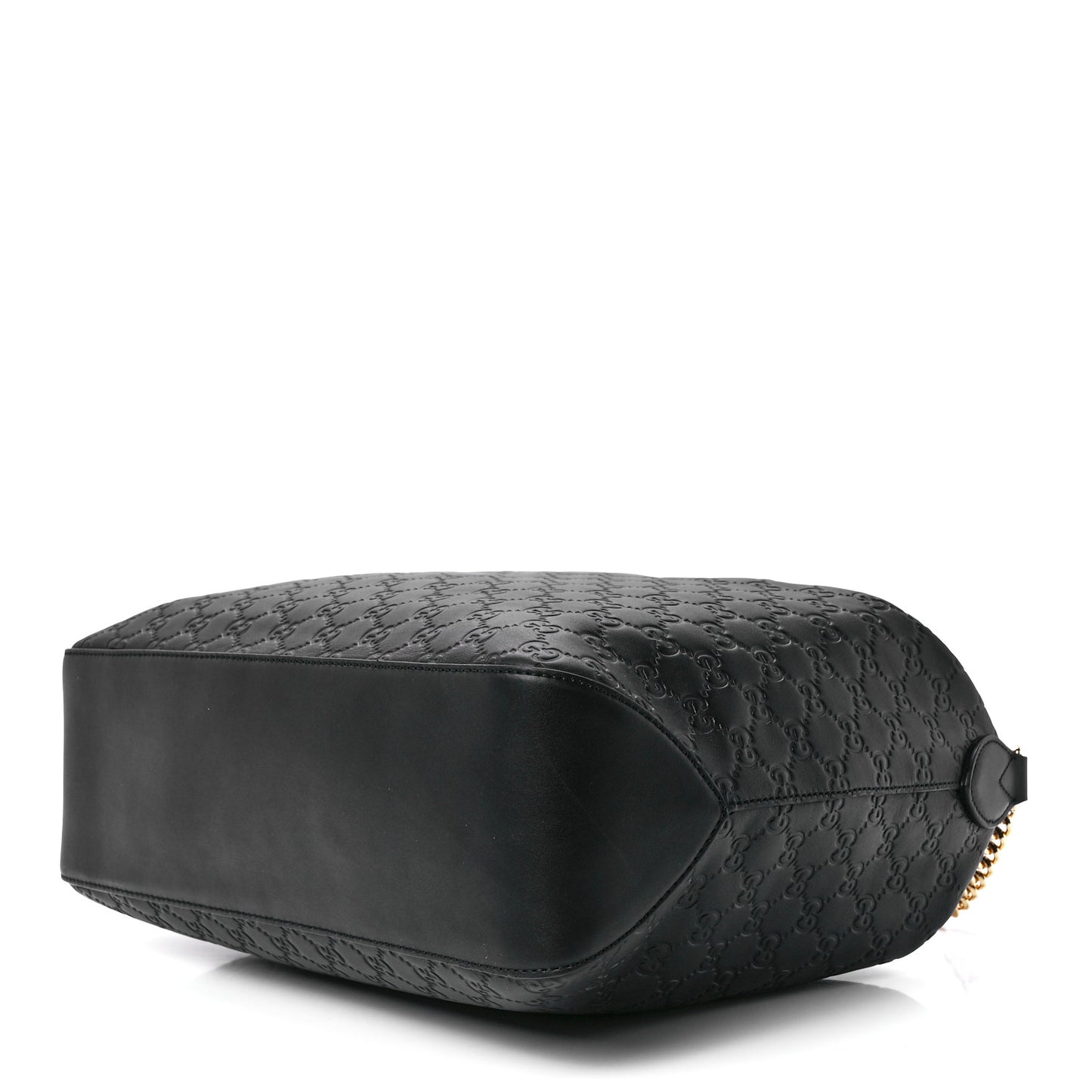 Guccissima Signature Large Linea A Hobo Black