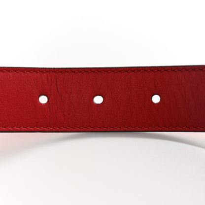 Gucci Moon Calfskin Crystal Dionysus 30mm Belt 100 40 Red 10 of 10