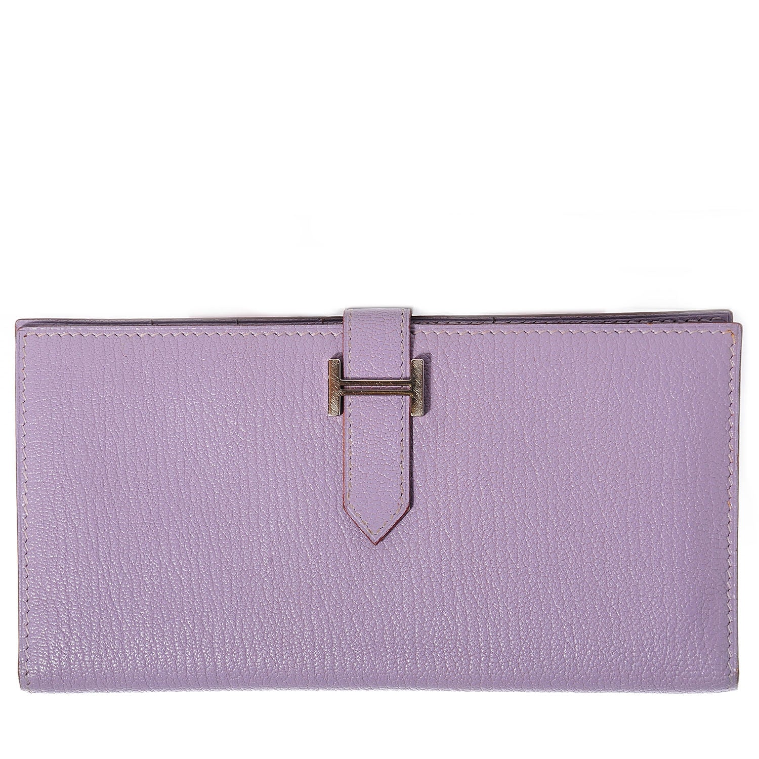 Hermes Chevre Mysore Bearn Wallet Lilac 1 of 1