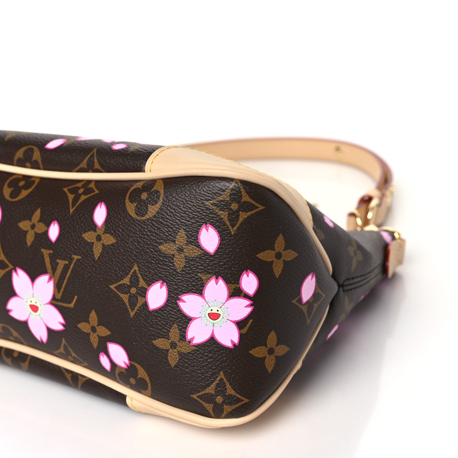 Louis Vuitton LV X TM Monogram Cherry Blossom Boulogne Sakura Brown 9 of 10