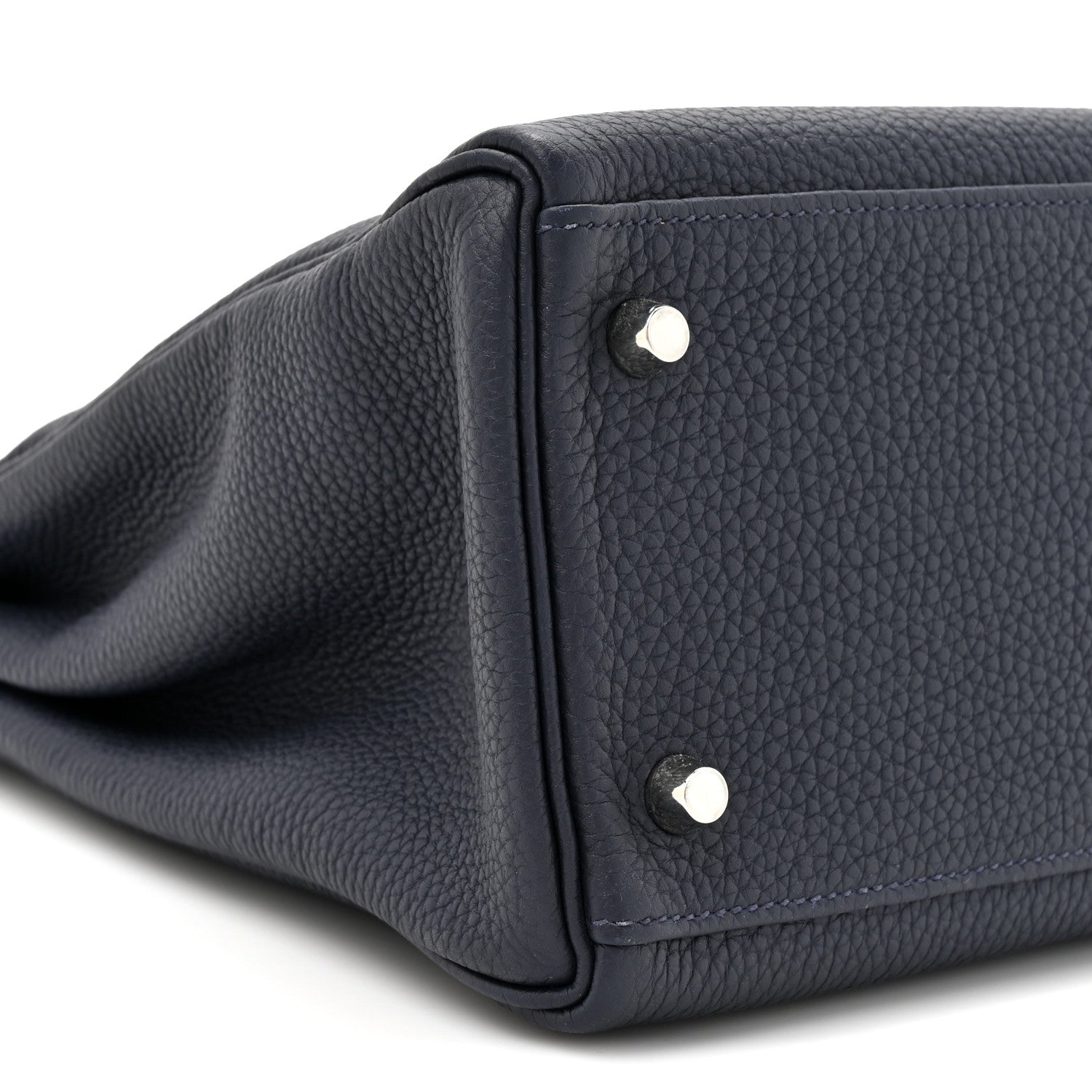 Hermes Togo Kelly Retourne 32 Bleu Nuit 10 of 12