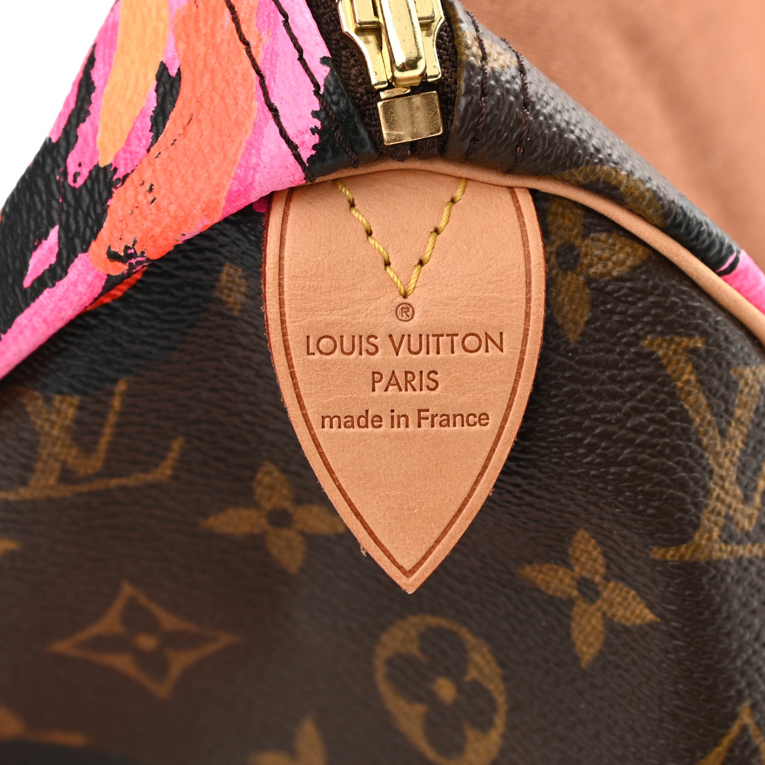 Louis Vuitton Monogram Roses Speedy 30 6 of 11