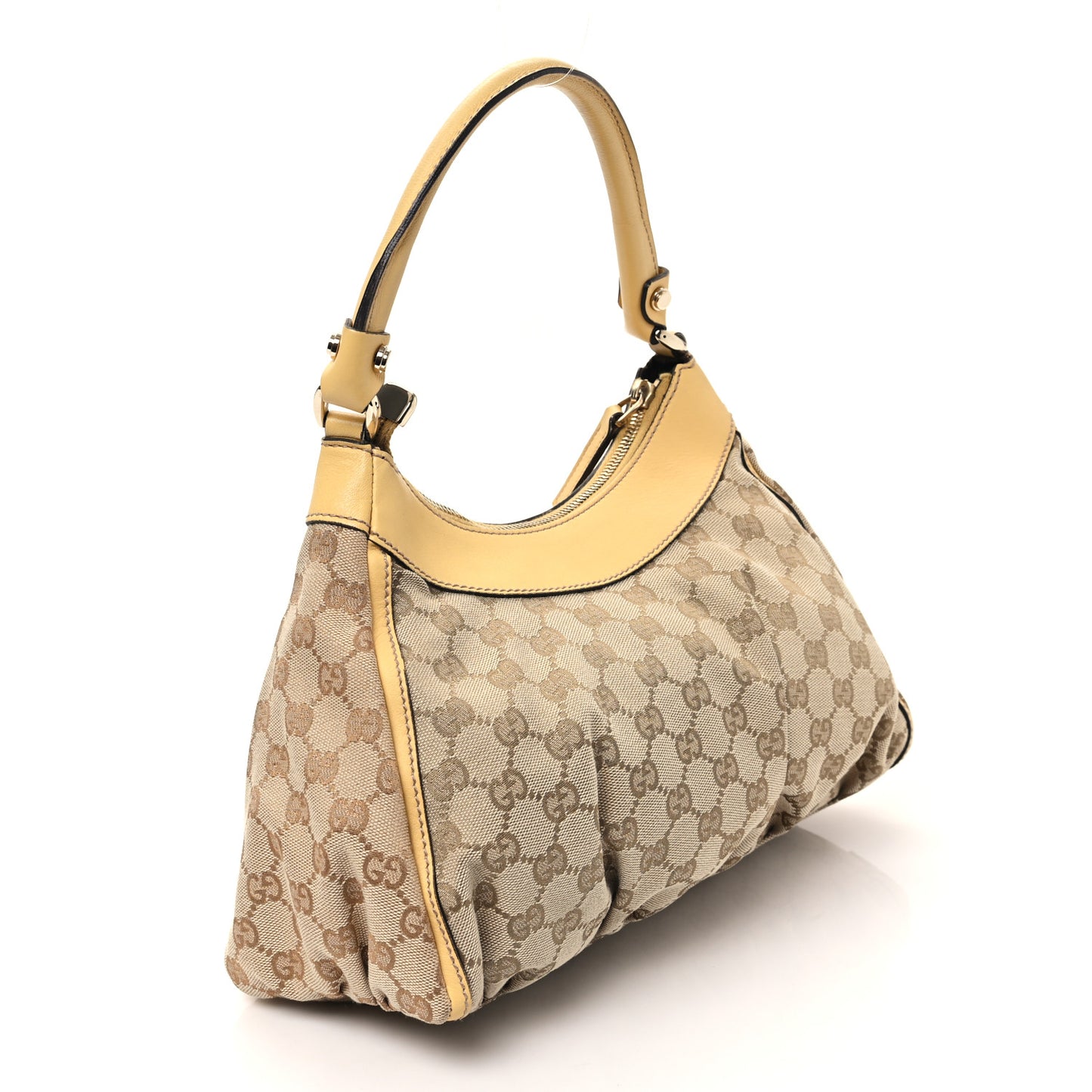 Monogram Medium D Gold Ring Hob Yellow