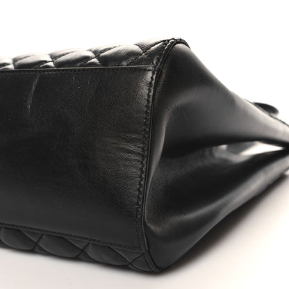 Versace Nappa Quilted Medusa Tote Black 11 of 13