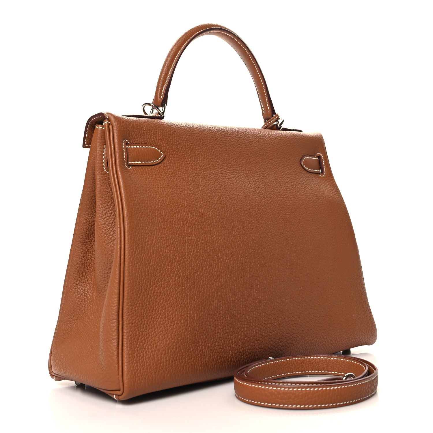 Hermes Togo Kelly Retourne 32 Gold 3 of 11