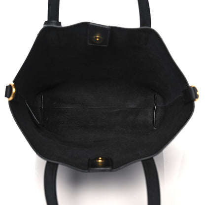 Saint Laurent Calfskin Toy Shopping Tote Black 5 of 11