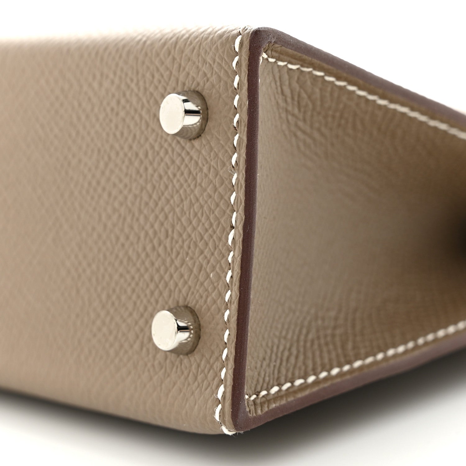 Hermes Epsom Mini Kelly Sellier 20 Etoupe 9 of 10
