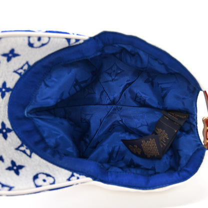 Louis Vuitton Cotton Monogram Jacquard LV Match Cap Blue 7 of 10