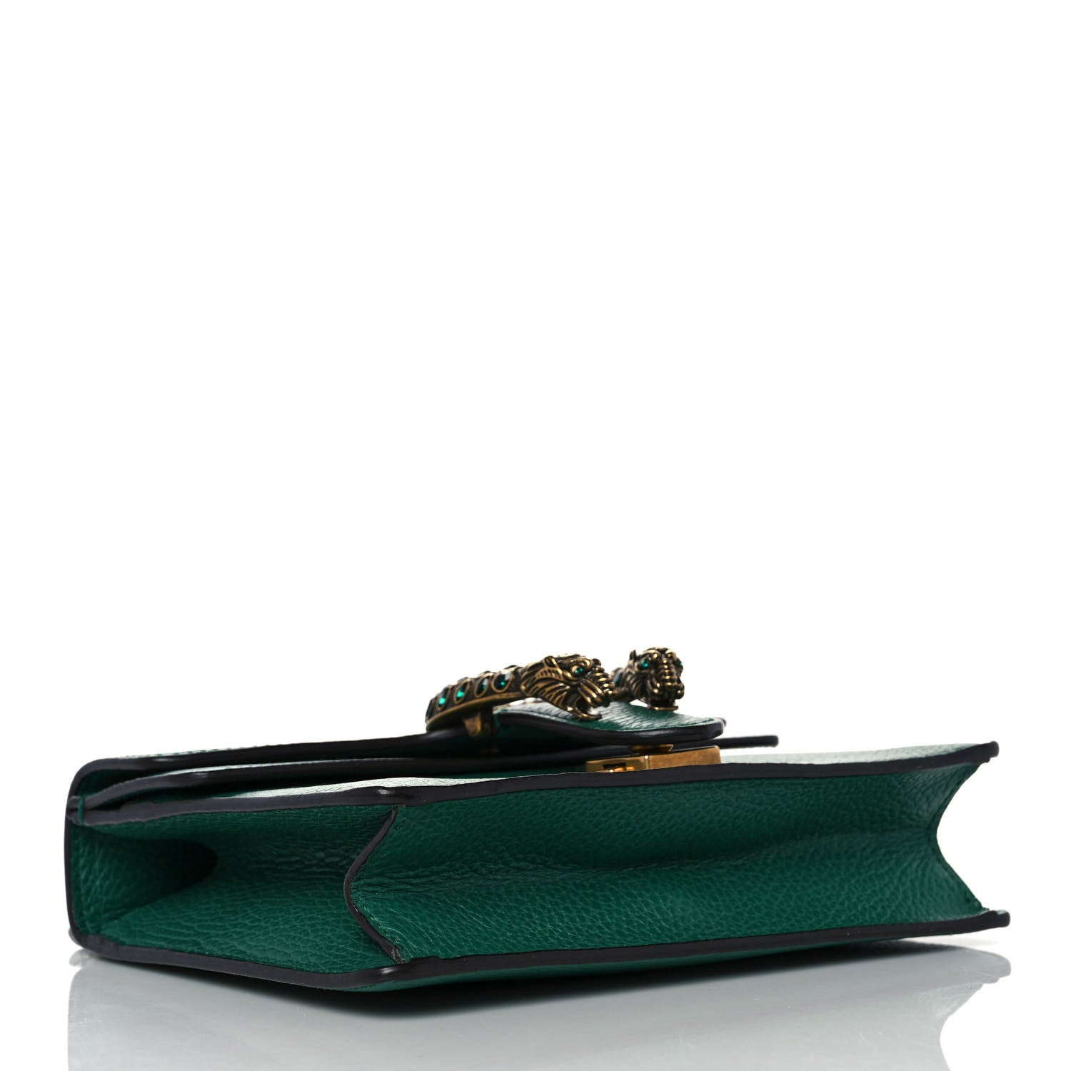 Gucci Calfskin Mini Dionysus Shoulder Bag Emerald 4 of 9