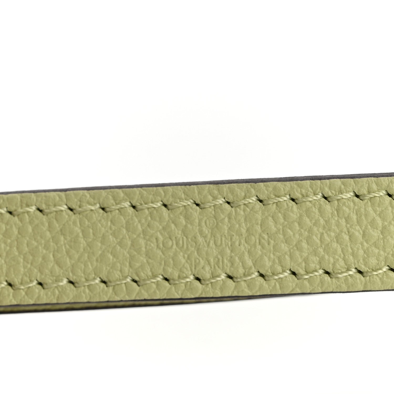 Louis Vuitton Calfskin Buci Shoulder Strap Light Green 3 of 4