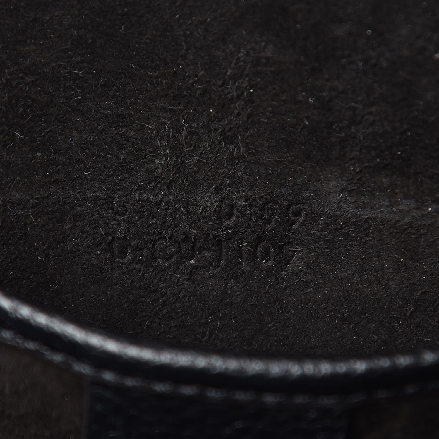 Celine Drummed Calfskin Nano Luggage Black 7 of 9