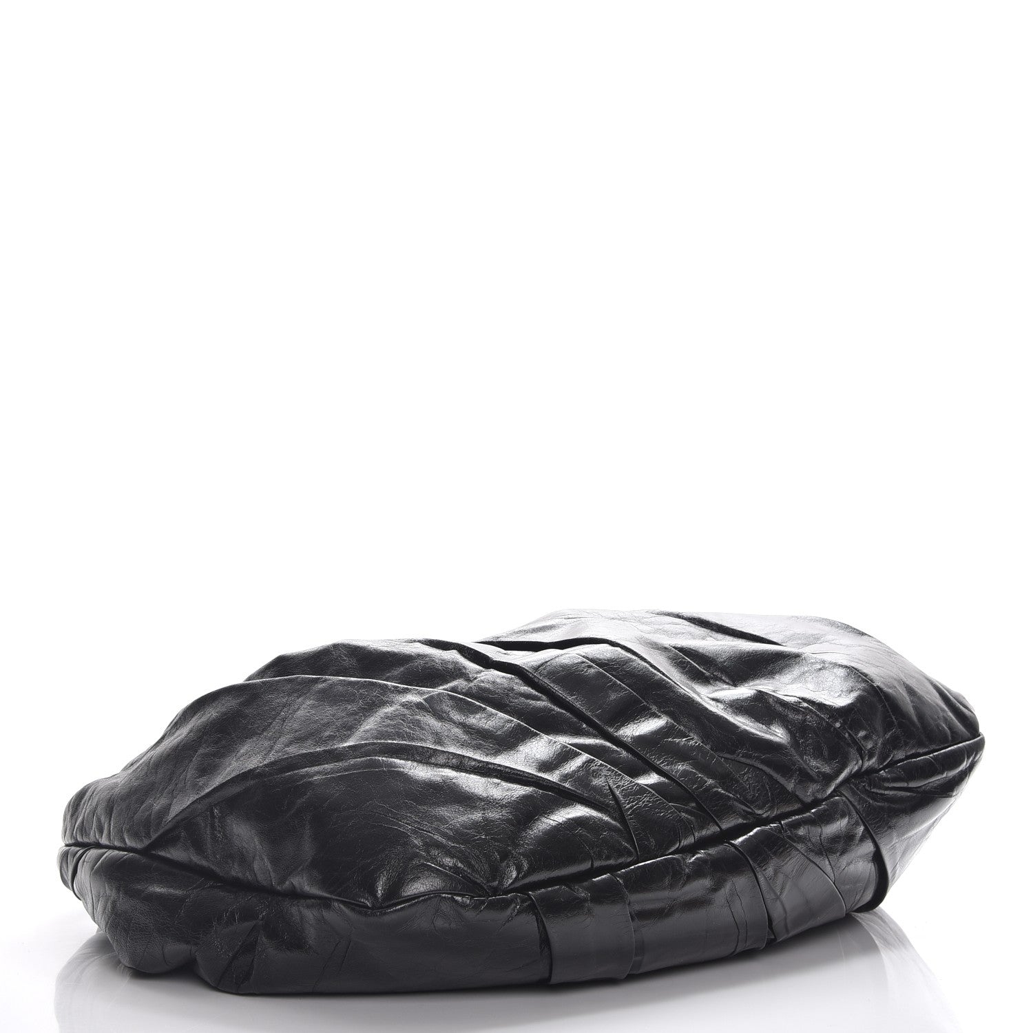 Chanel Glazed Calfskin Twisted Hobo Black 4 of 7