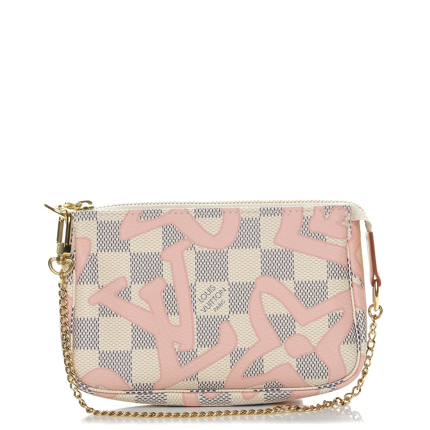 Louis Vuitton Damier Azur Tahitienne Mini Pochette Accessories 1 of 7