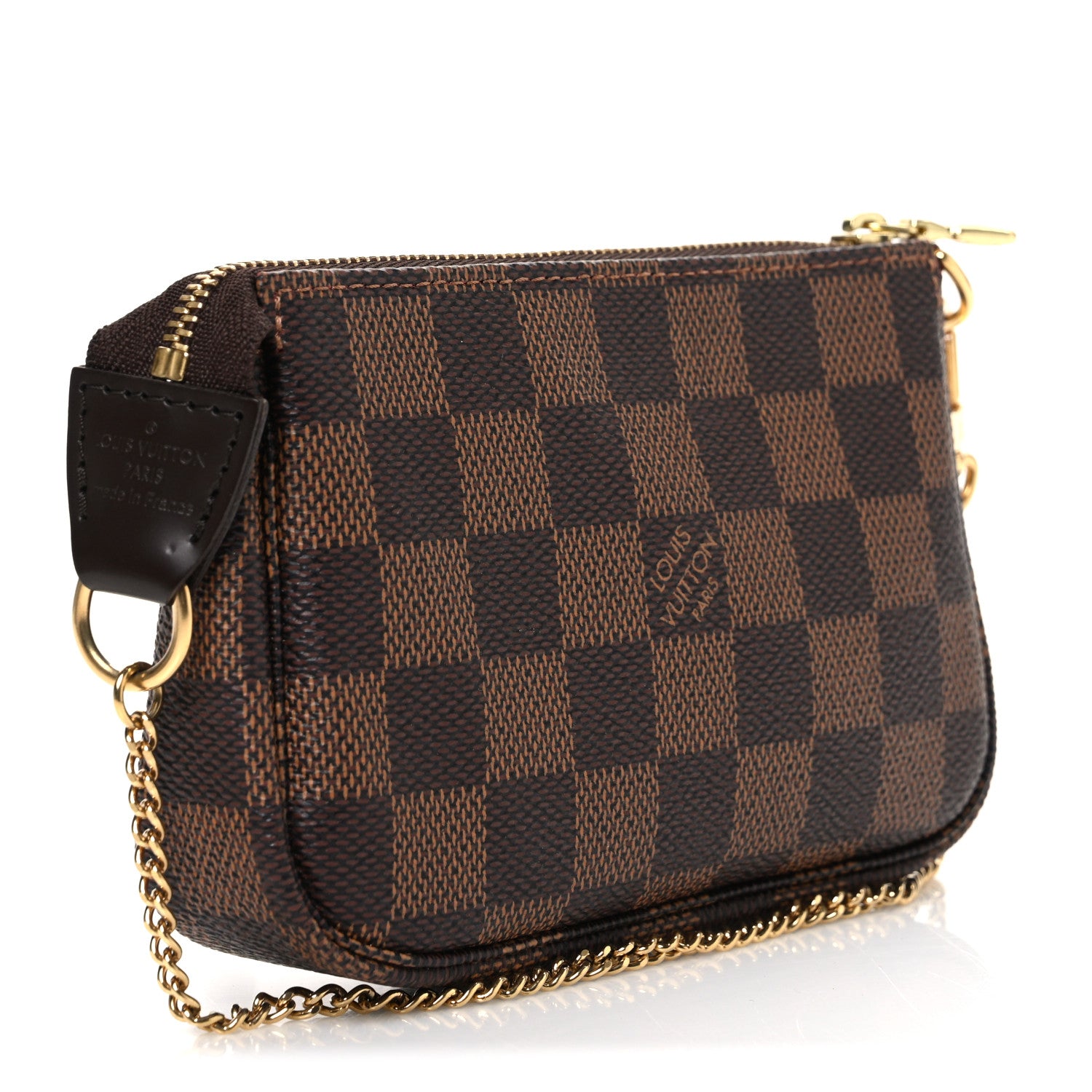 Louis Vuitton Damier Ebene Mini Pochette Accessories 3 of 7