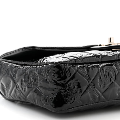 Chanel Patent Medium Lucky Symbols Flap Black 9 of 11