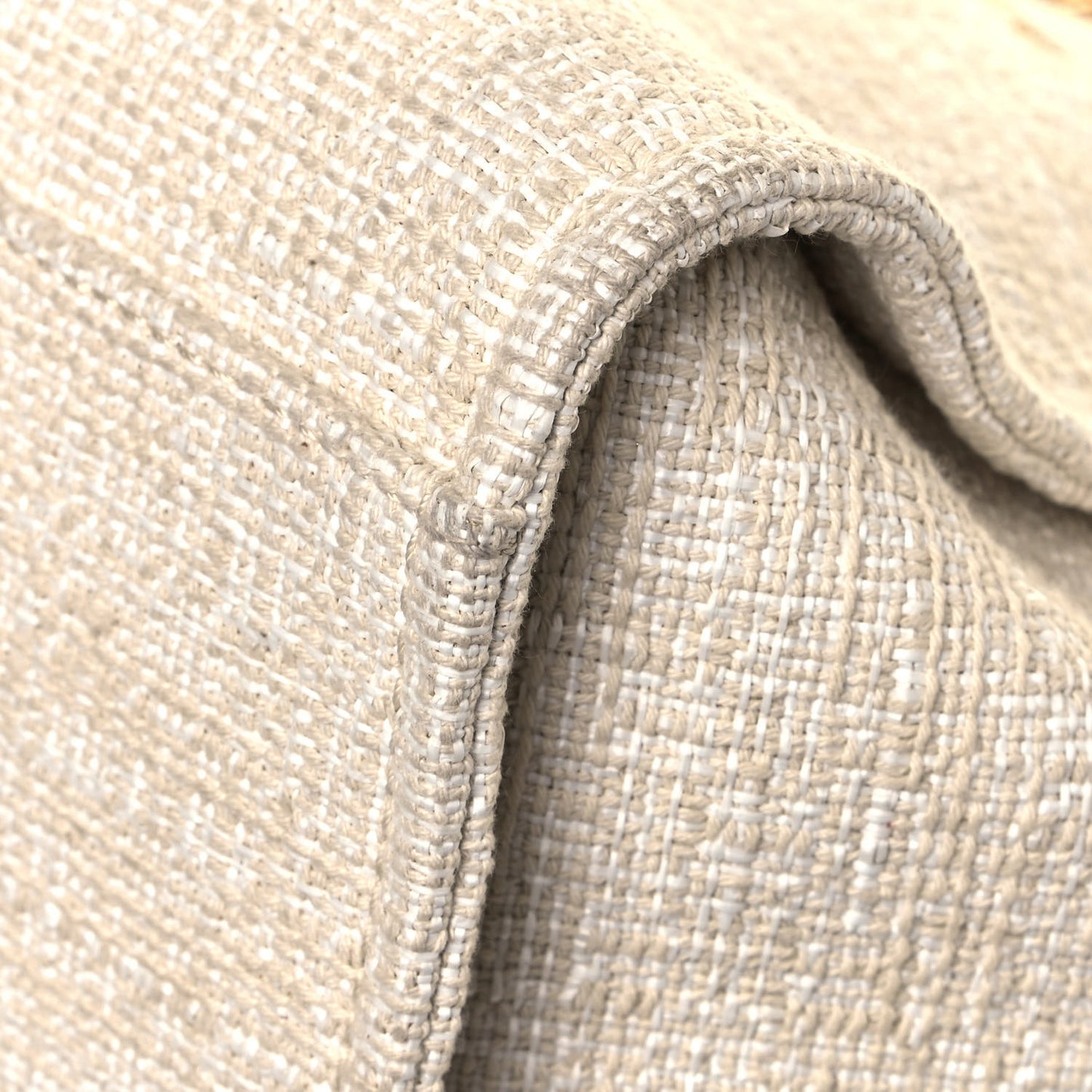 Canvas Large Deauville Tote Light Beige