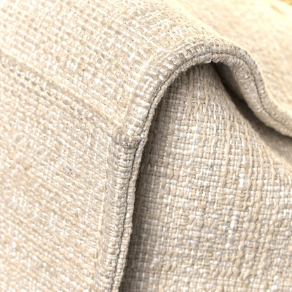 Chanel Canvas Large Deauville Tote Light Beige 10 of 13