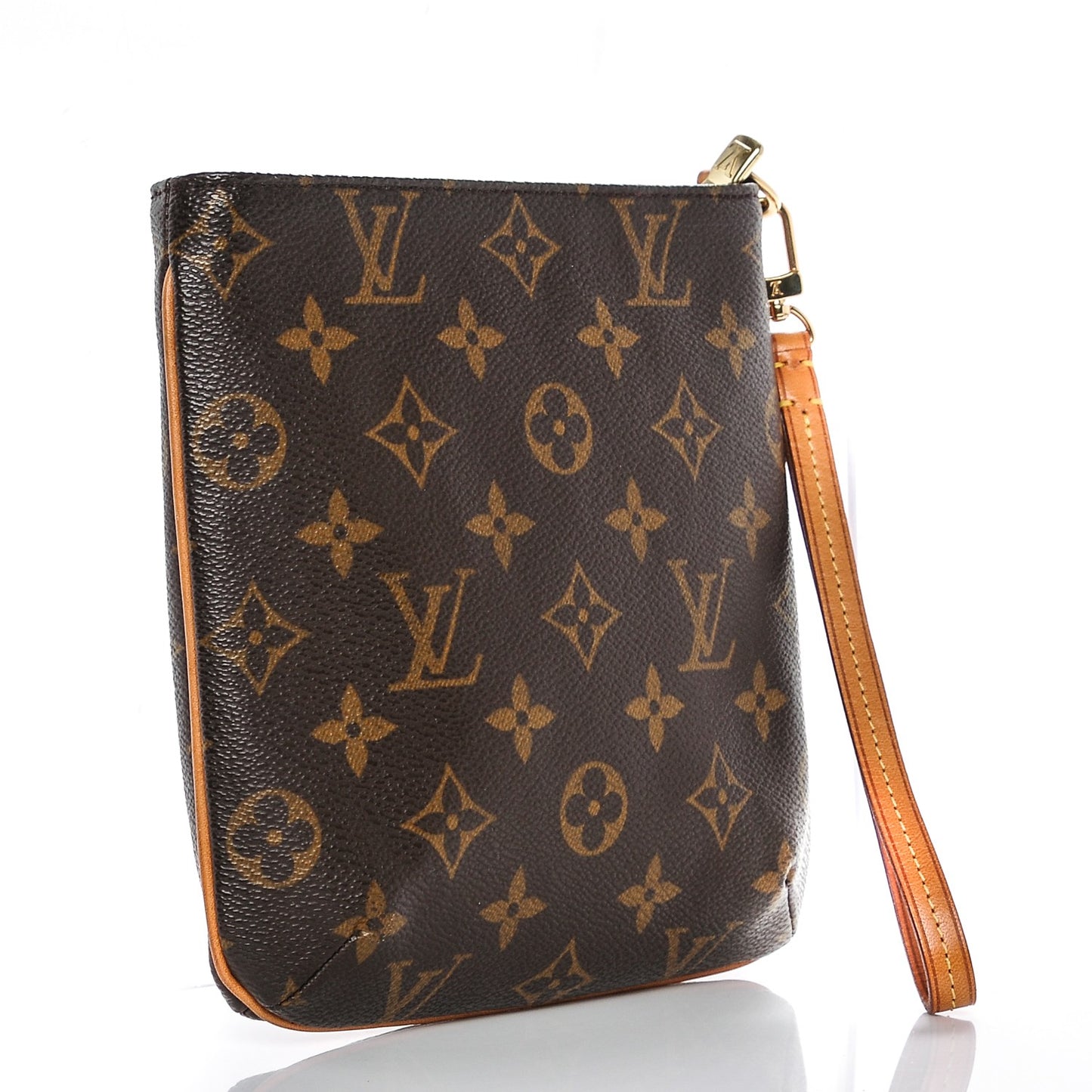 Monogram Partition Wristlet