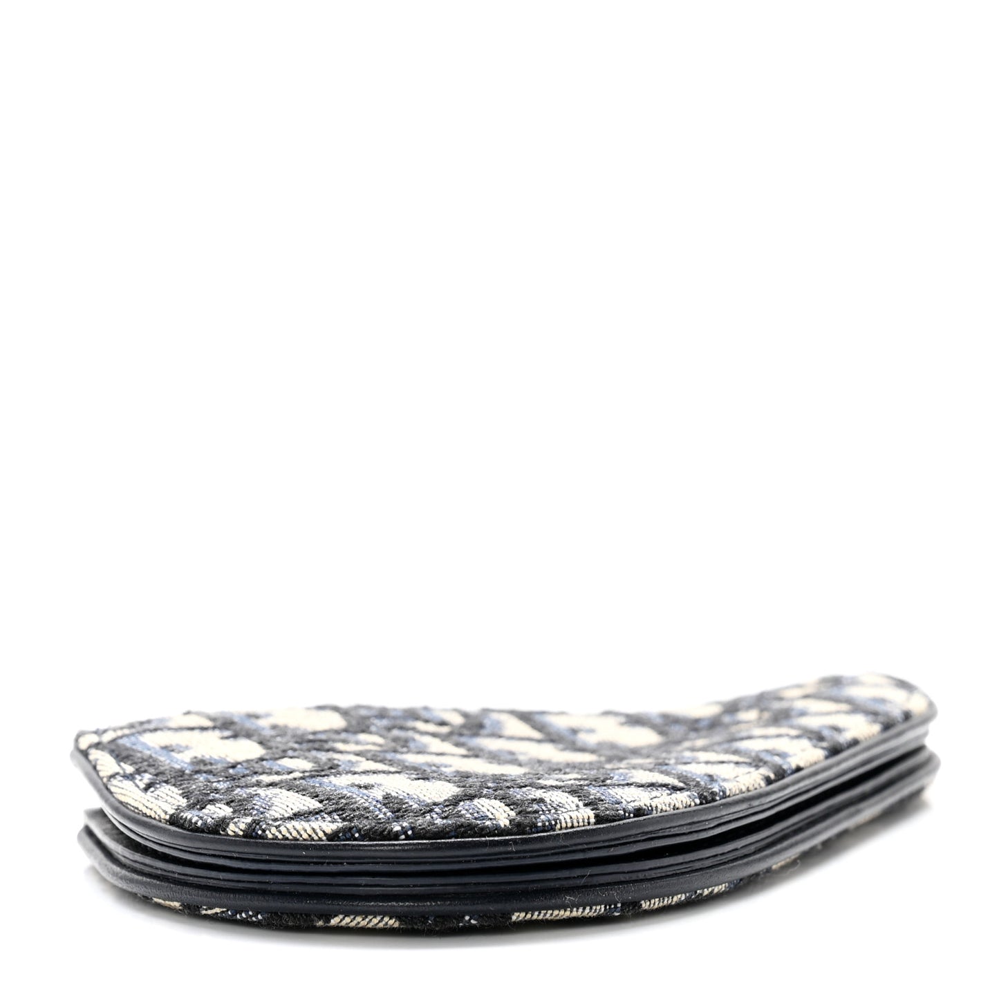 Oblique Saddle Coin Purse Blue